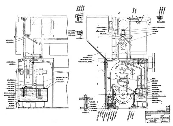 Станина токарно-гвинторізного верстата Schaublin 150